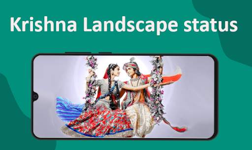 Radhe Krishna Video Status - Krishna Wallpaper screenshot 2