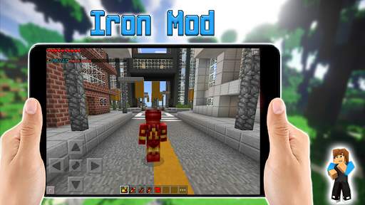 Iron Superhero for Minecraft PE screenshot 4