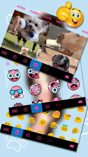 Kitty Girl Keyboard Theme screenshot 4