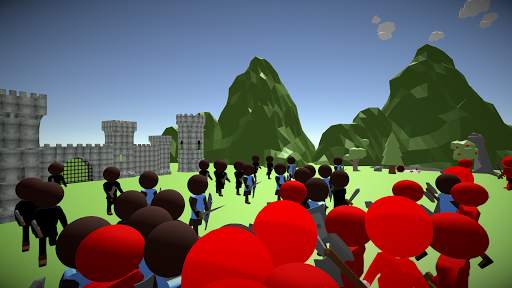 Stickman Warriors Fighting Simulator screenshot 1