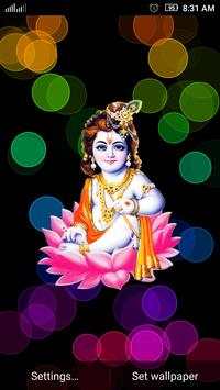 Krishna live wallpaper screenshot 4