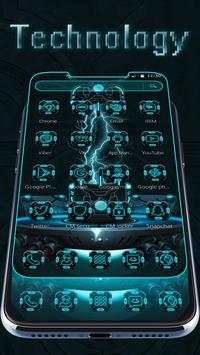 Future Lightning Technology Launcher Theme screenshot 2