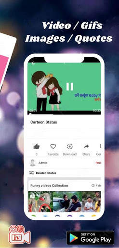 ImgVid Status-India ka status app screenshot 4