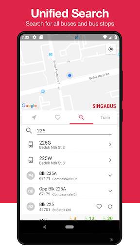 Singabus - Singapore Bus Timin screenshot 4