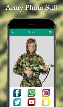 Army Suit Photo Editor screenshot 6
