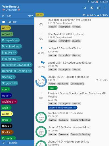Vuze Remote screenshot 16