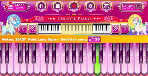 Piano do unicórnio screenshot 3