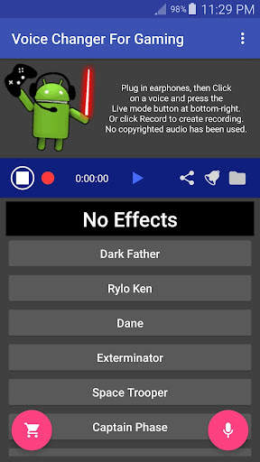 Voice Changer Mic for Gaming - screenshot 1