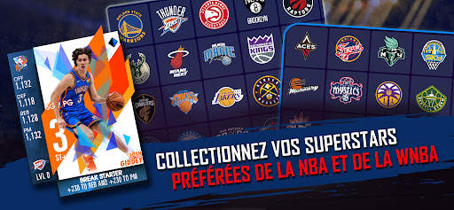NBA SuperCard jeu de basket screenshot 1
