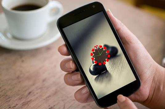 Love Clock Live Wallpaper 2 تصوير الشاشة