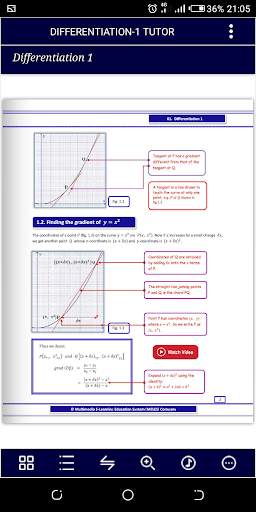 Differentiation-1 Tutor FREE Pure Math screenshot 2