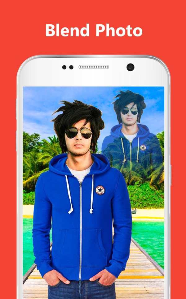 Men Sweatshirt Photo Montage screenshot 9
