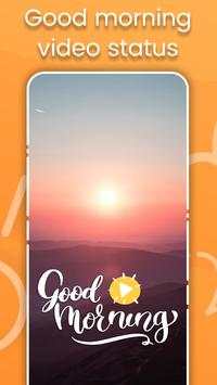 Good Morning Video Status : Full-Screen Videos screenshot 1