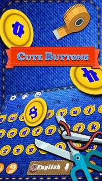 Cute Buttons Keyboard screenshot 1