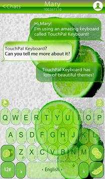 TouchPal Lime Keyboard Theme screenshot 2