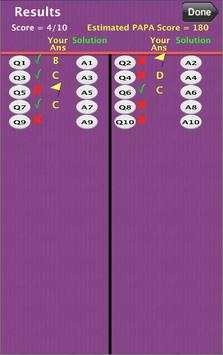 PAPA Math Practice Test Lite скриншот 18