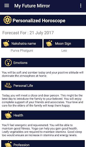 Vedic Astrology & Puja - My Future Mirror screenshot 8