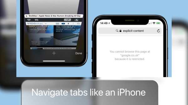 Browser for iphone ios screenshot 2
