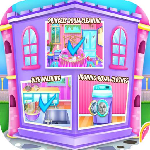 Princess Cleaning the House game 2.0.0