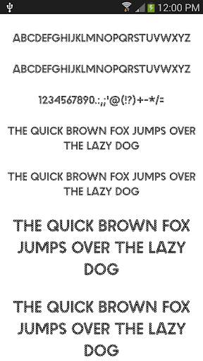Fonts Cool for FlipFont® free screenshot 5