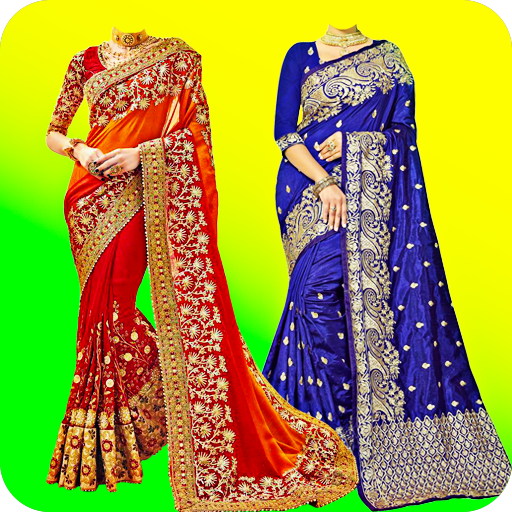 ikon Women Fancy Saree Photo Suit
