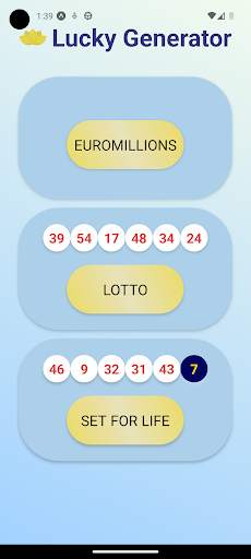 Lucky Lottery Number Generator screenshot 5