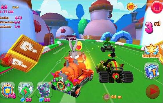 Looney Racing Tunes :  Bugs Dash Racing Bunny скриншот 2