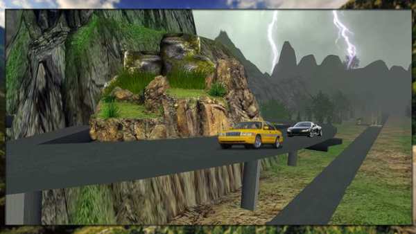 Offroad  Mountain Taxi Driving : Taxi Cab Motorcar screenshot 3