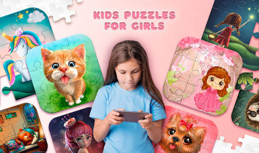 Kids Puzzles for Girls 1 تصوير الشاشة