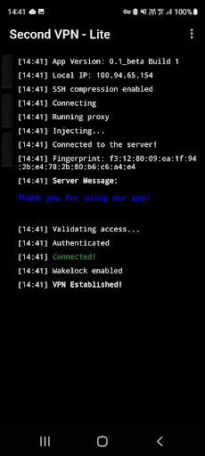 Second VPN - Lite screenshot 5