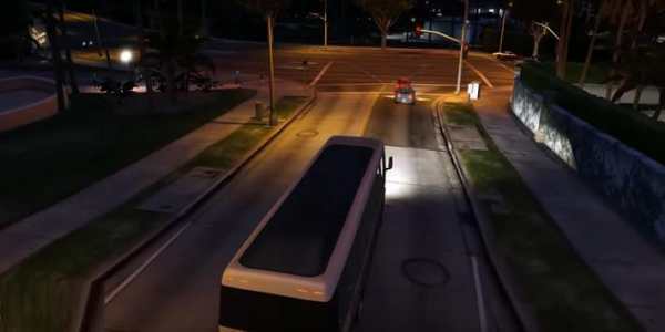 Night City Bus Simulator Pro 2018 screenshot 3