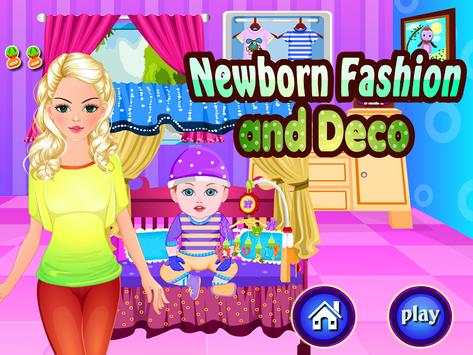 Newborn fashion baby games screenshot 1