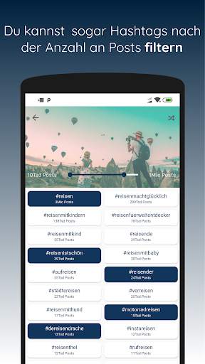 Tag Me - Finde & Suche Top Instagram Hashtags screenshot 2