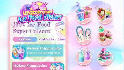 Unicorn Chef: Summer Ice Foods - Cooking Games screenshot 6