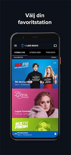RIX FM screenshot 1