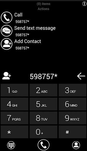 Theme Metro Black RocketDial screenshot 3