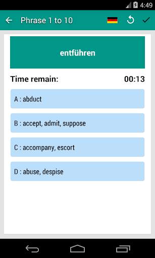 Common German Verbs - Learn German screenshot 8