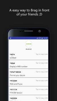 Secret Mobile Codes For Android screenshot 3