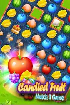 Candied Fruit Match-3 Puzzle Game screenshot 2