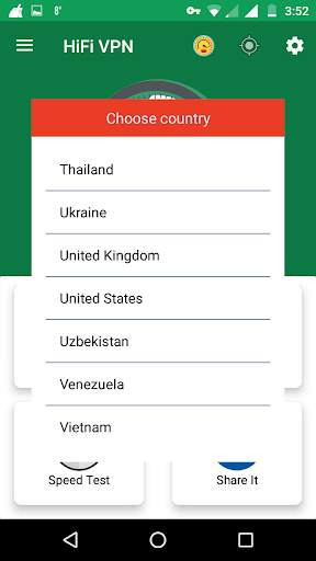 HiFi VPN - Free Unlimited Fast VPN Servers screenshot 1