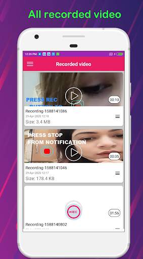 video call recorder for imo screenshot 3