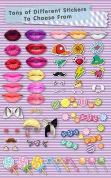Selfie Camera - Kawaii Photo Editor Sticker 4 تصوير الشاشة
