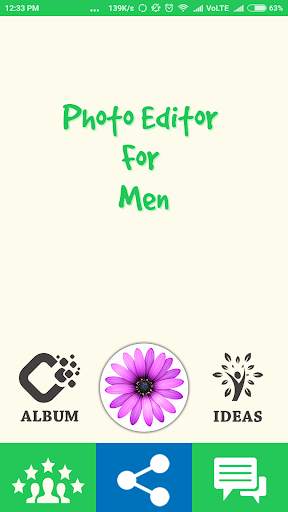 Photo Editor For Men & Boy screenshot 1