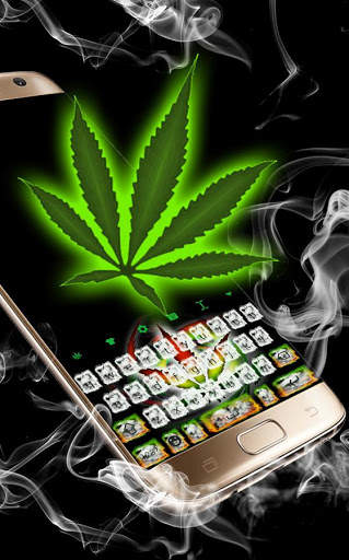 Weed Keyboard Theme screenshot 3