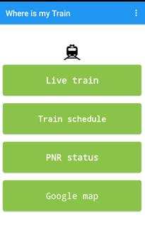 live Railway train Status- IRCTC Train PNR Status screenshot 1