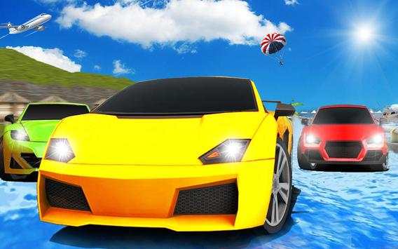Water Slide Car Racing Stunts 2019 screenshot 3