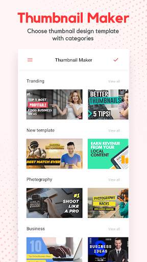 Thumbnail Maker for Videos screenshot 1