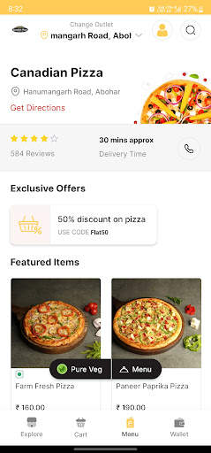 Canadian Pizza - Hot & Fresh screenshot 2