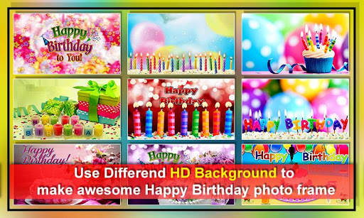 Birthday Dual Photo Frames screenshot 3