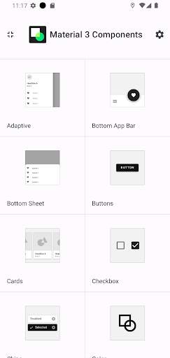 Material Design Components screenshot 1